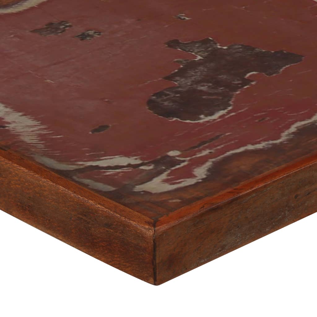 5-delige Barset massief gerecycled hout meerkleurig – afbeelding 5