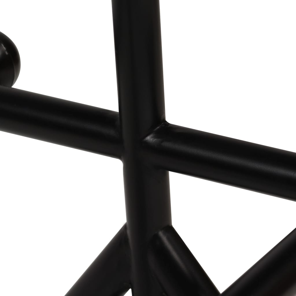 5-delige Barset massief gerecycled hout meerkleurig – afbeelding 6
