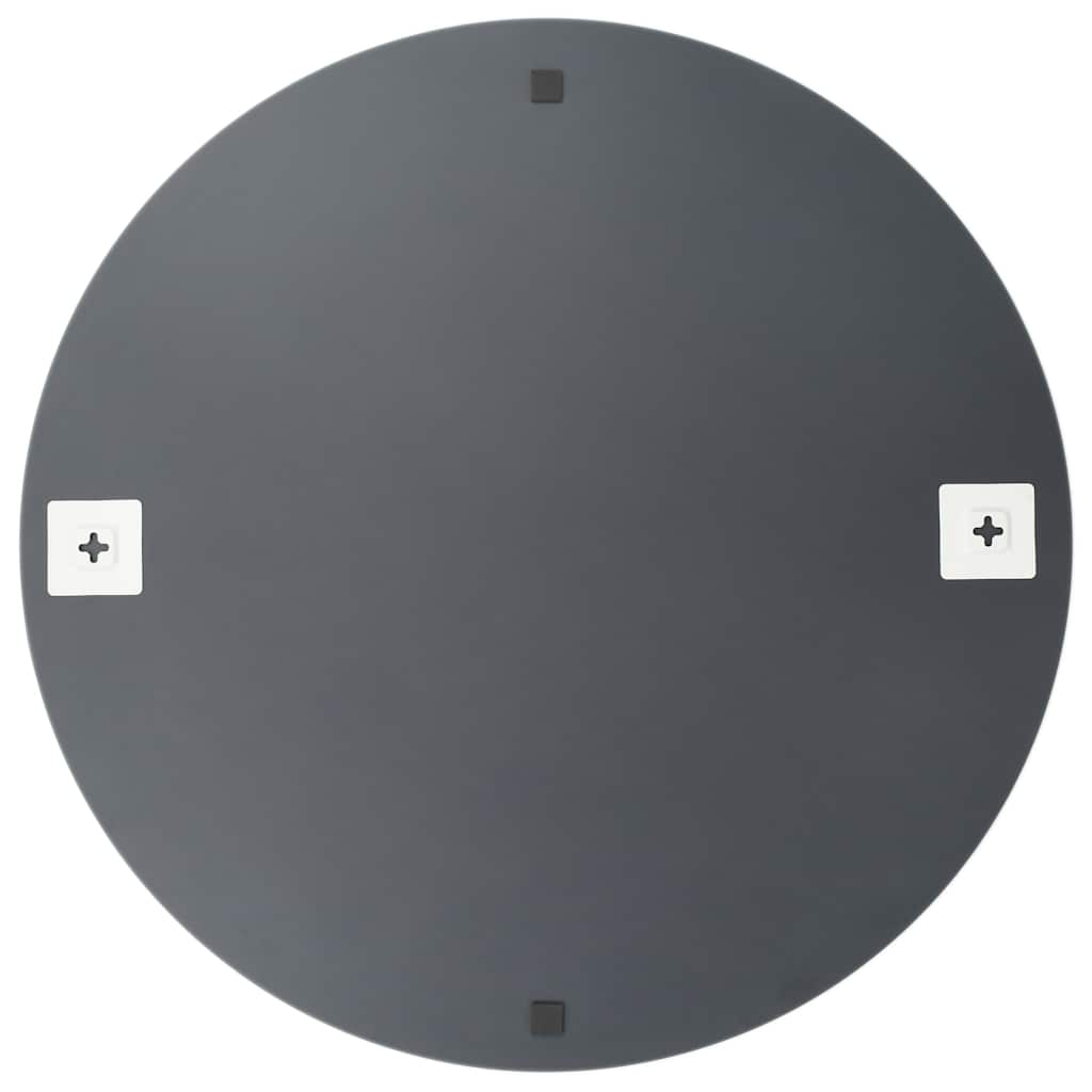 Wandspiegel rond 70 cm glas – afbeelding 5