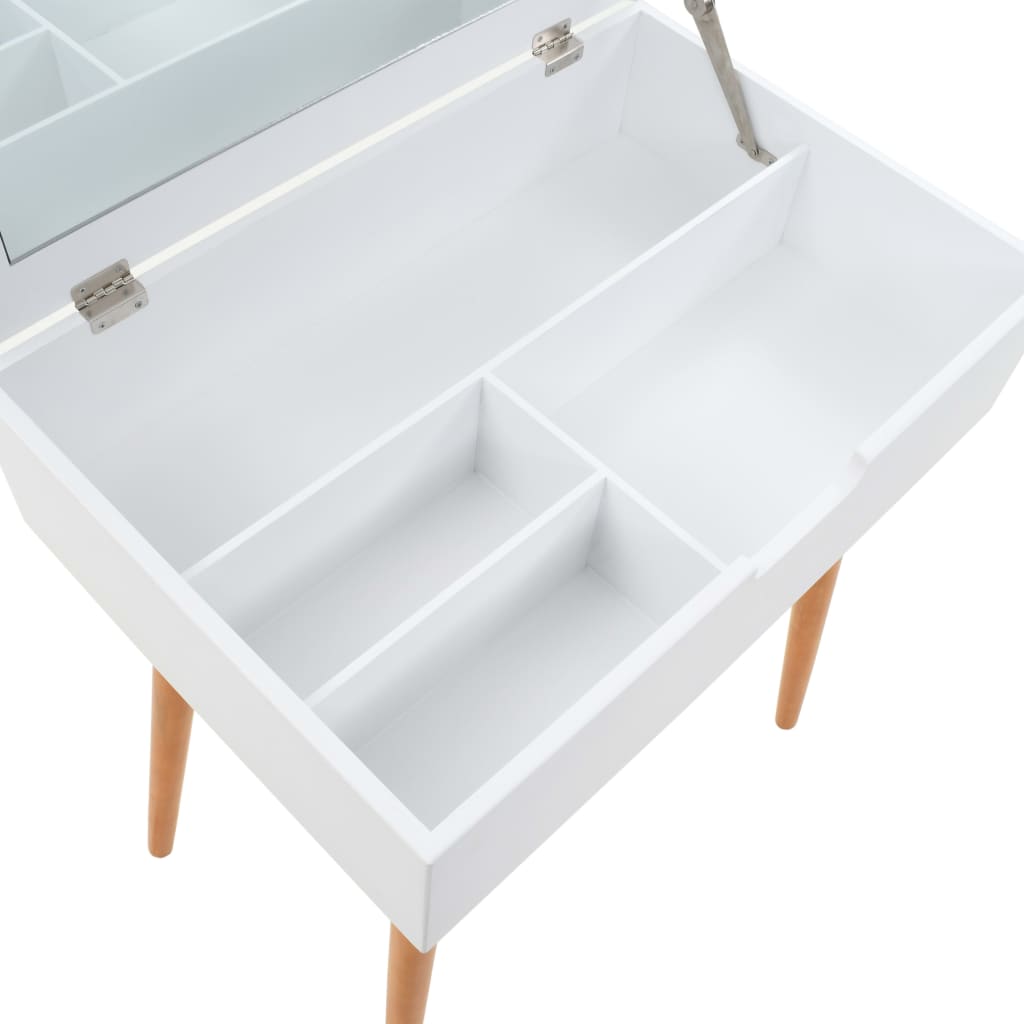 Kaptafel met spiegel 60x40x75 cm MDF – afbeelding 8