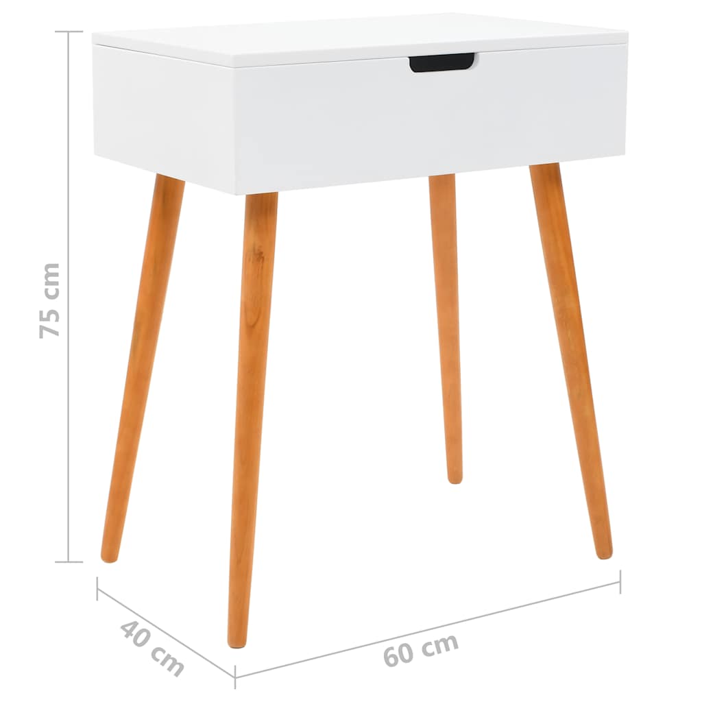 Kaptafel met spiegel 60x40x75 cm MDF – afbeelding 9