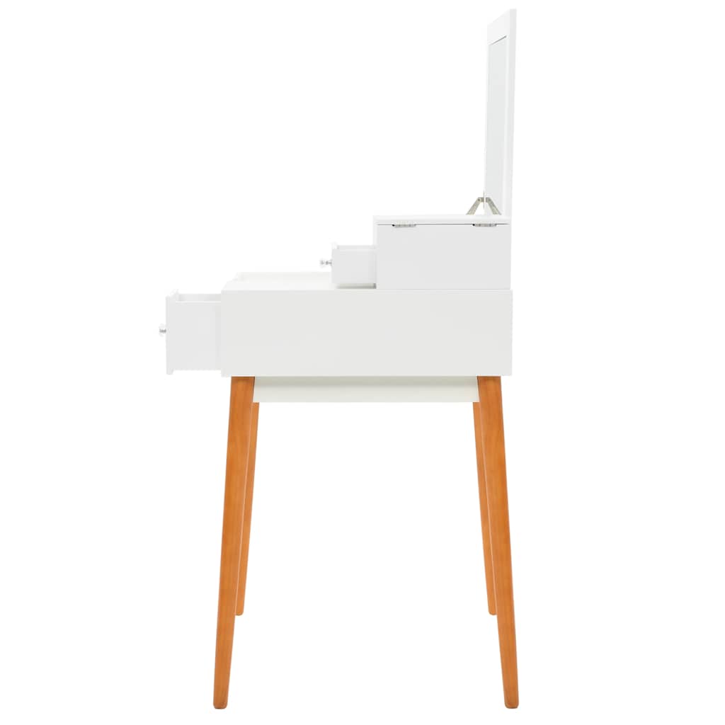 Kaptafel met spiegel 60x50x86 cm MDF – afbeelding 11