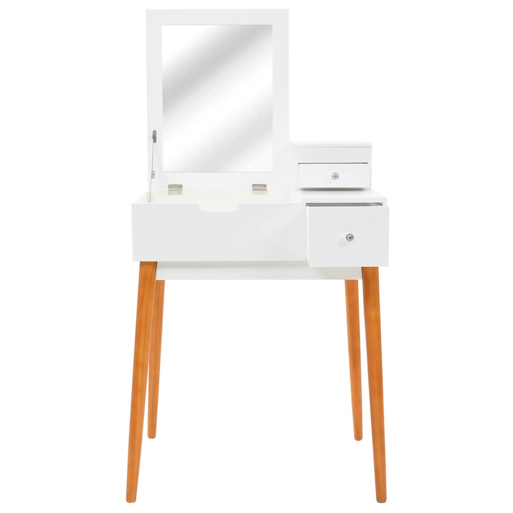 Kaptafel met spiegel 60x50x86 cm MDF – afbeelding 12