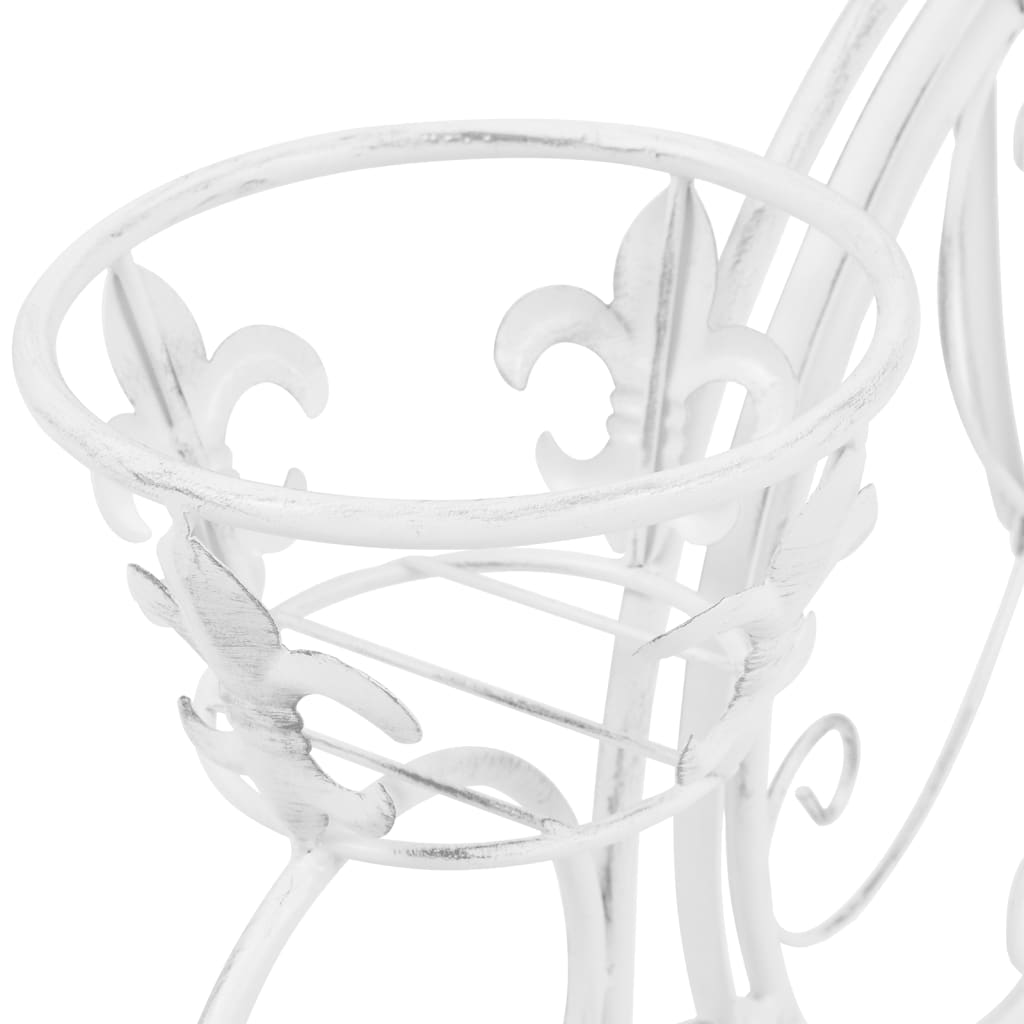 Plantenstandaard fietsvorm vintage stijl metaal – afbeelding 6