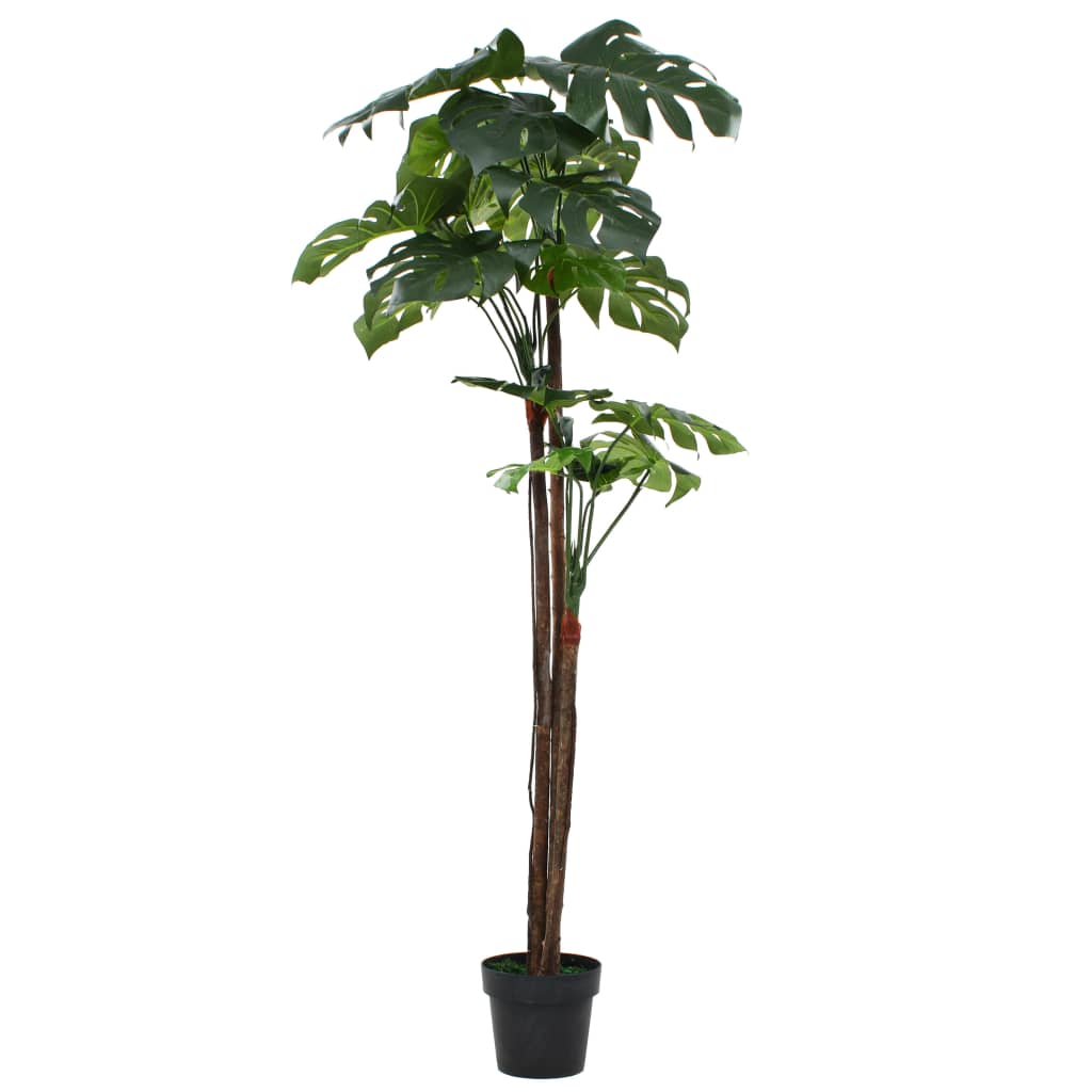 Kunstplant met pot monstera 170 cm groen