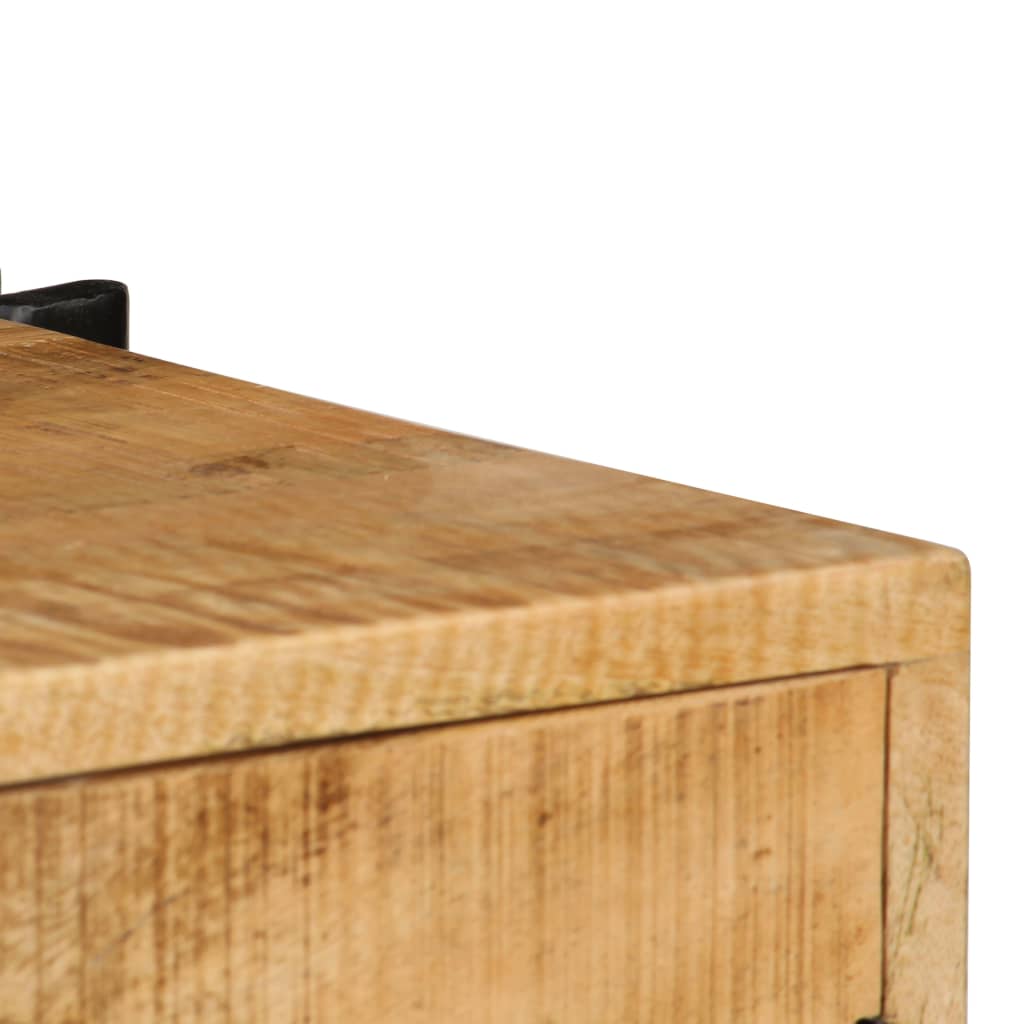 Dressoir 150x40x80 cm massief mangohout – afbeelding 6