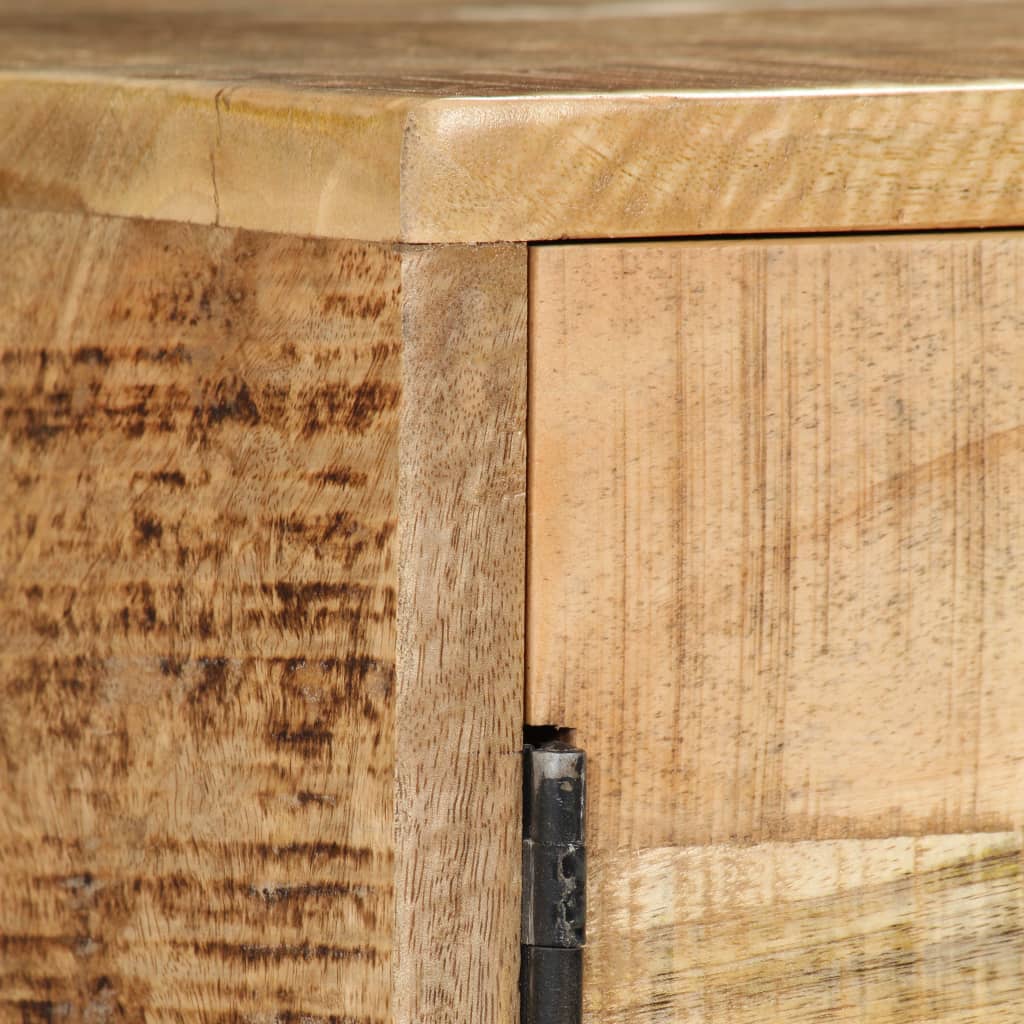 Dressoir 150x40x80 cm massief mangohout – afbeelding 7