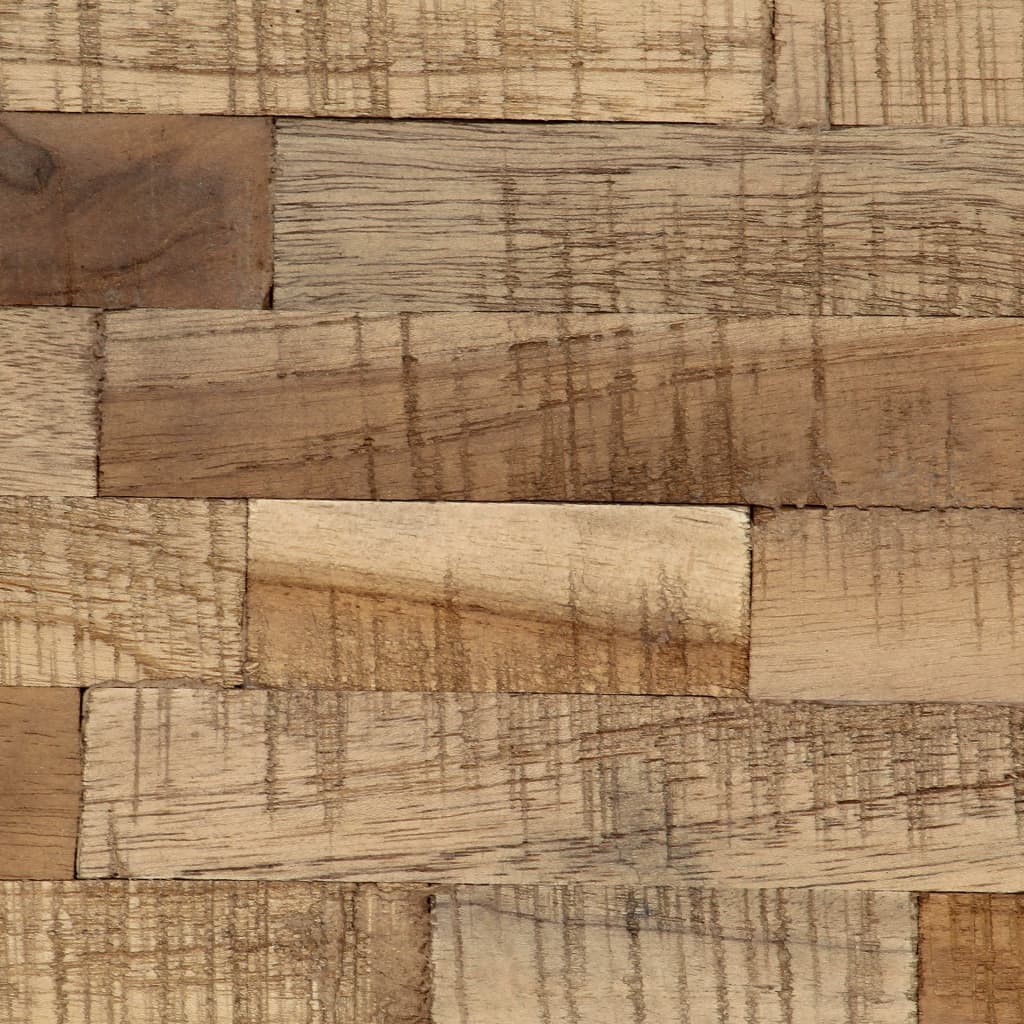 Plantentafelset gerecycled teakhout 3-delig – afbeelding 9