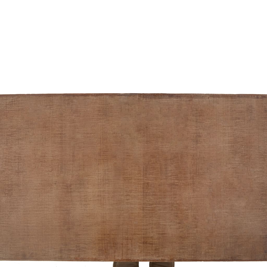 Salontafel 91x51x38 cm massief vurenhout bruin – afbeelding 4