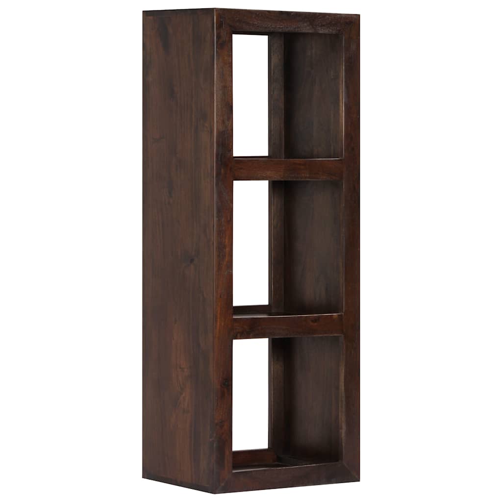 Wandkast 40x30x110 cm massief acaciahout – afbeelding 1