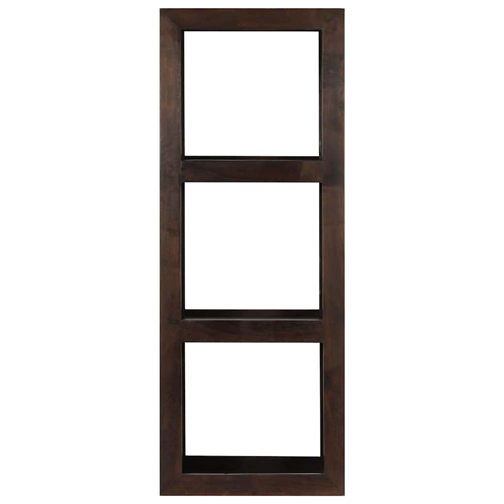 Wandkast 40x30x110 cm massief acaciahout – afbeelding 2