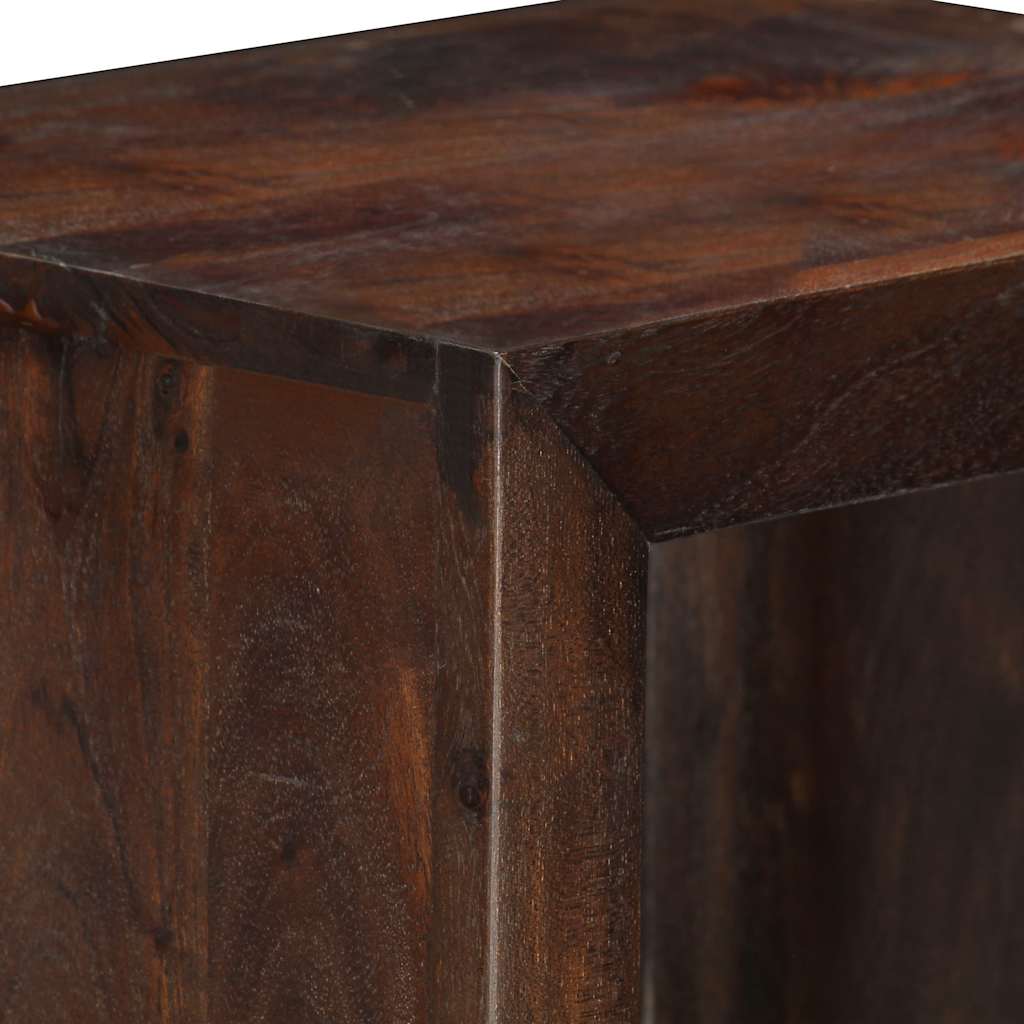 Wandkast 40x30x110 cm massief acaciahout – afbeelding 5