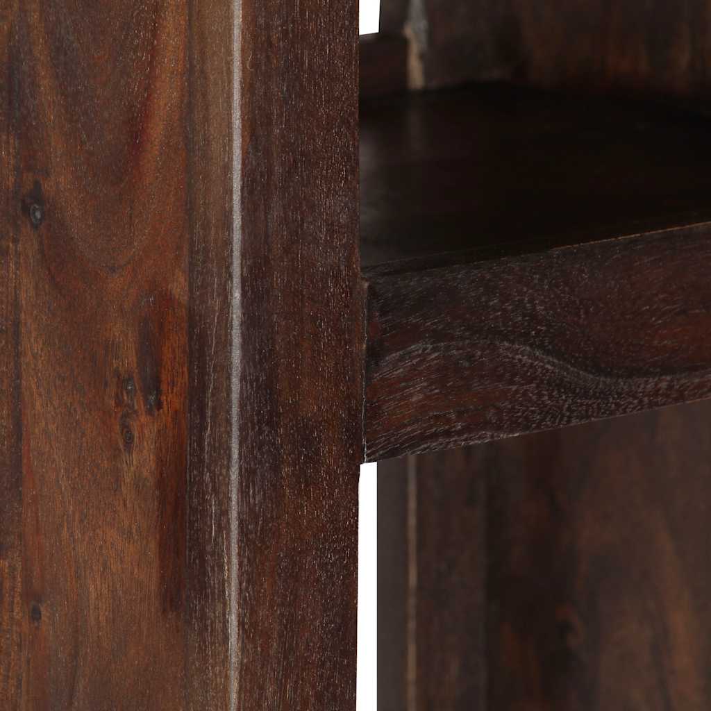 Wandkast 40x30x110 cm massief acaciahout – afbeelding 6