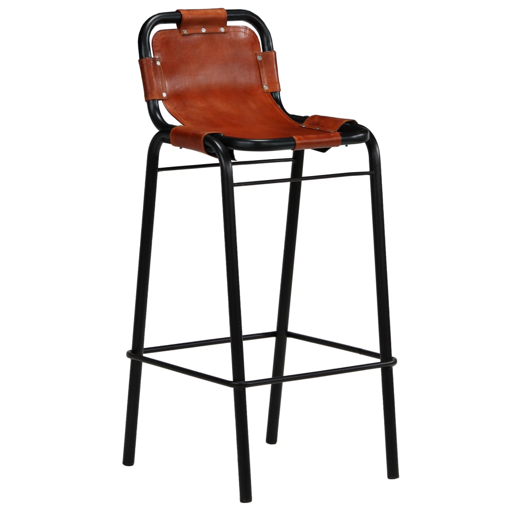 3-delige Barset massief gerecycled hout en echt geitenleer – afbeelding 6