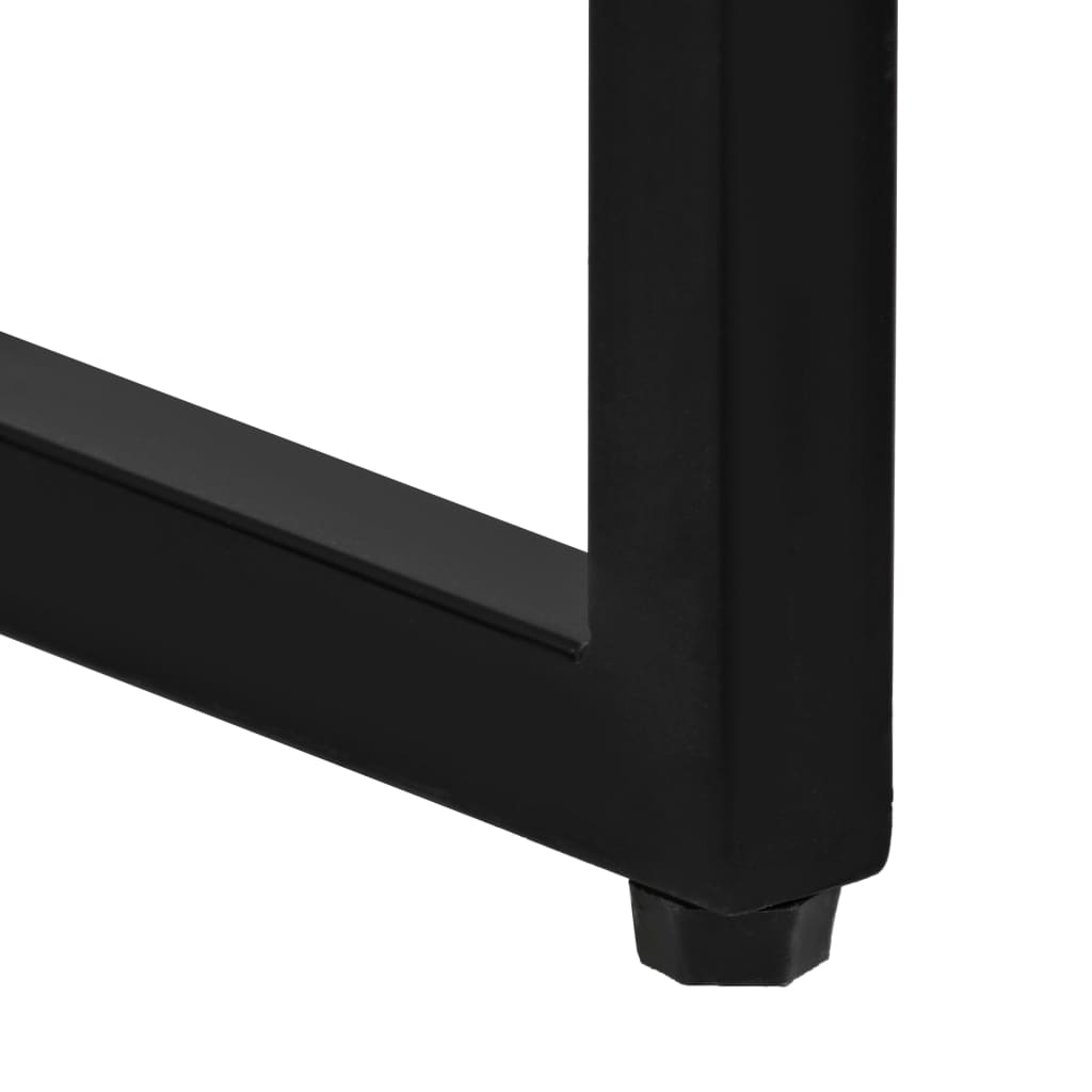 Bartafel 70x70x106 cm massief gerecycled hout – afbeelding 6
