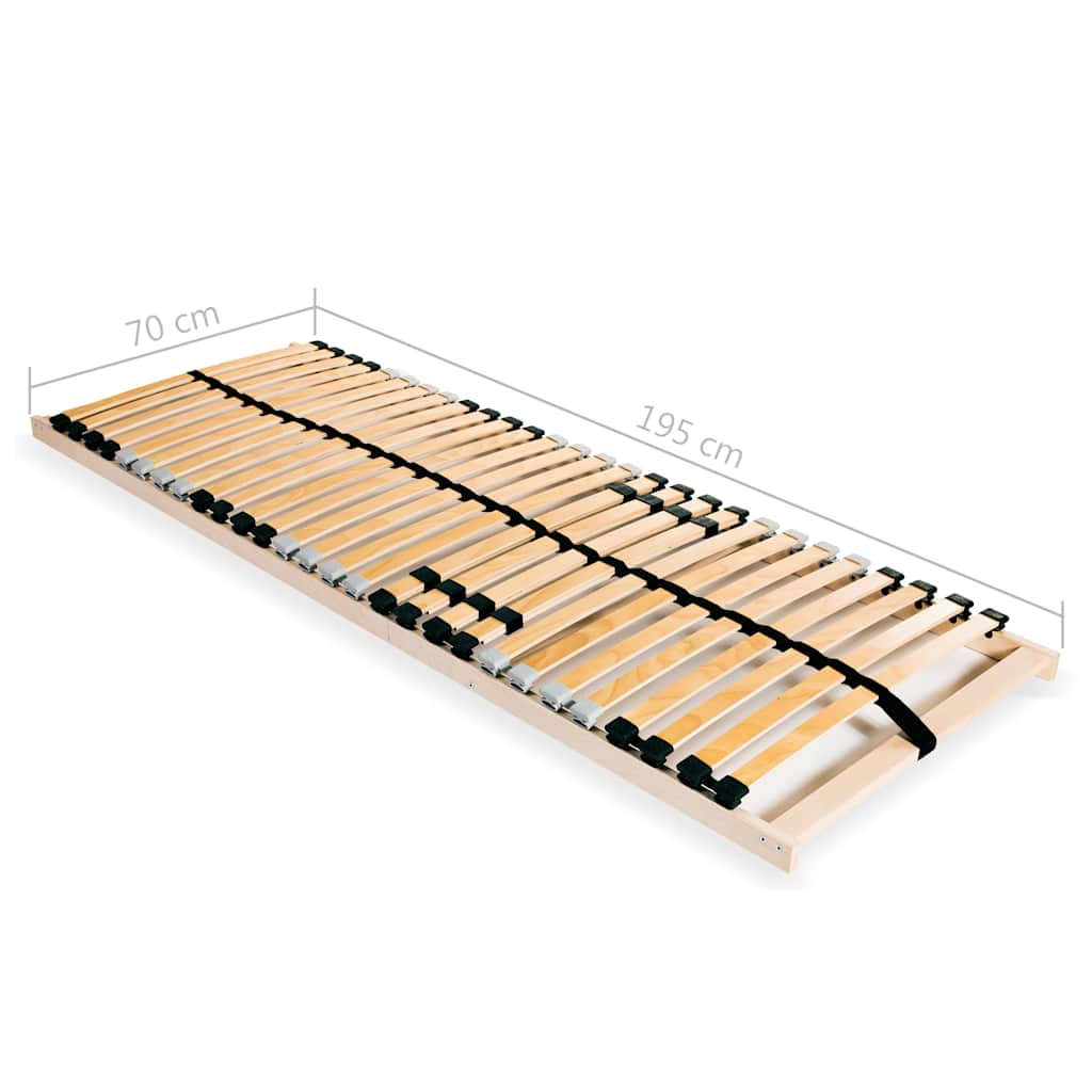 Lattenbodem met 28 latten 7 zones 70x200 cm – afbeelding 8