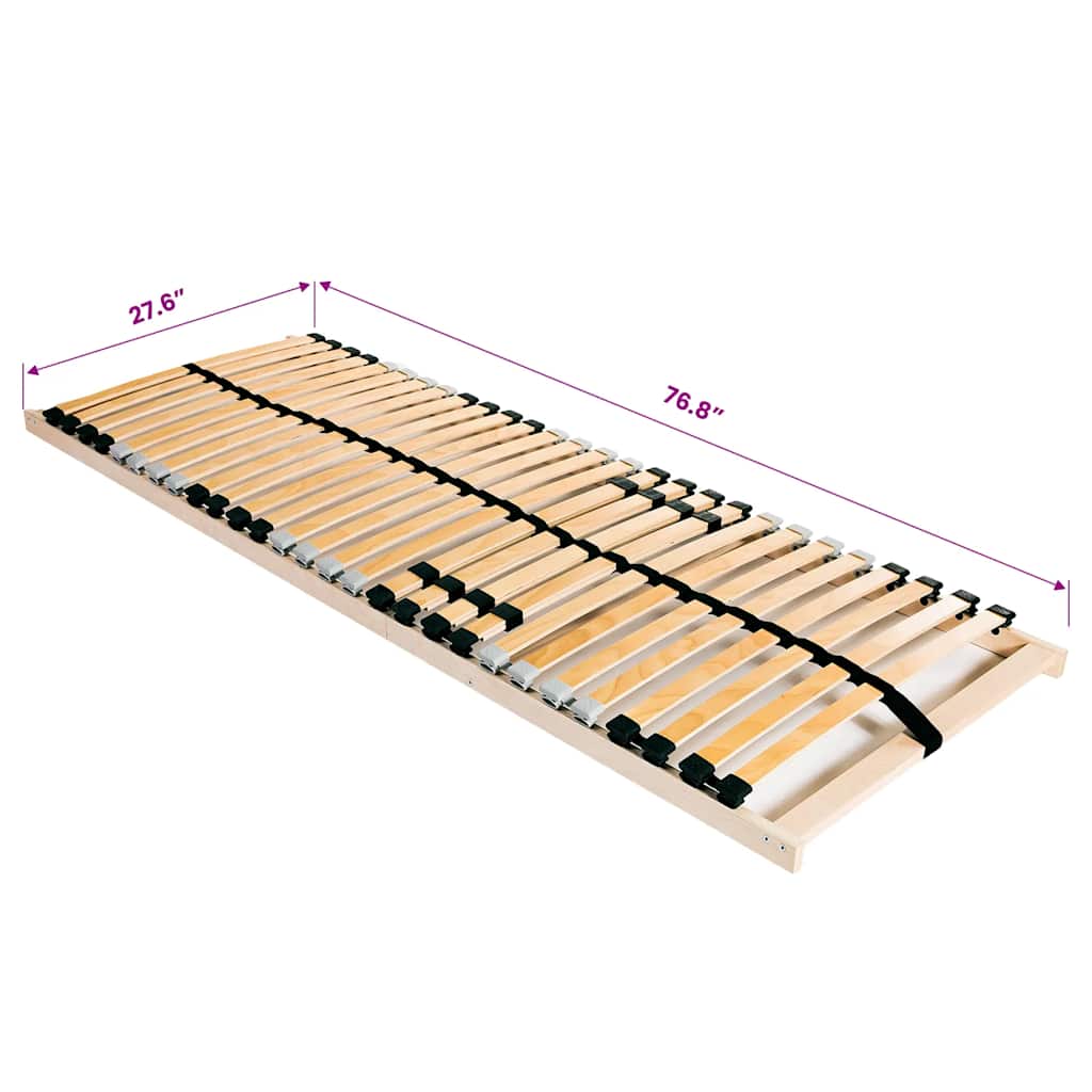 Lattenbodem met 28 latten 7 zones 70x200 cm – afbeelding 9