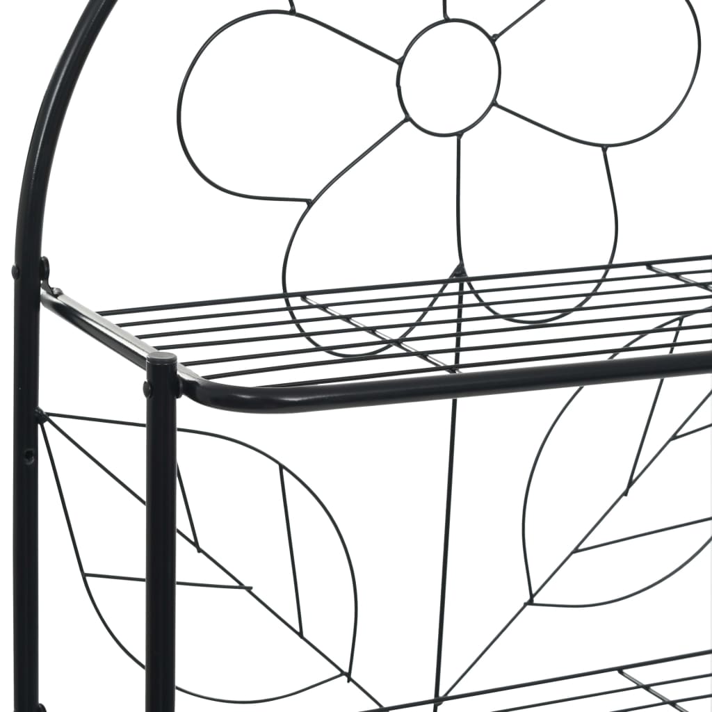Badkamerrek 60x33x174 cm zwart – afbeelding 5