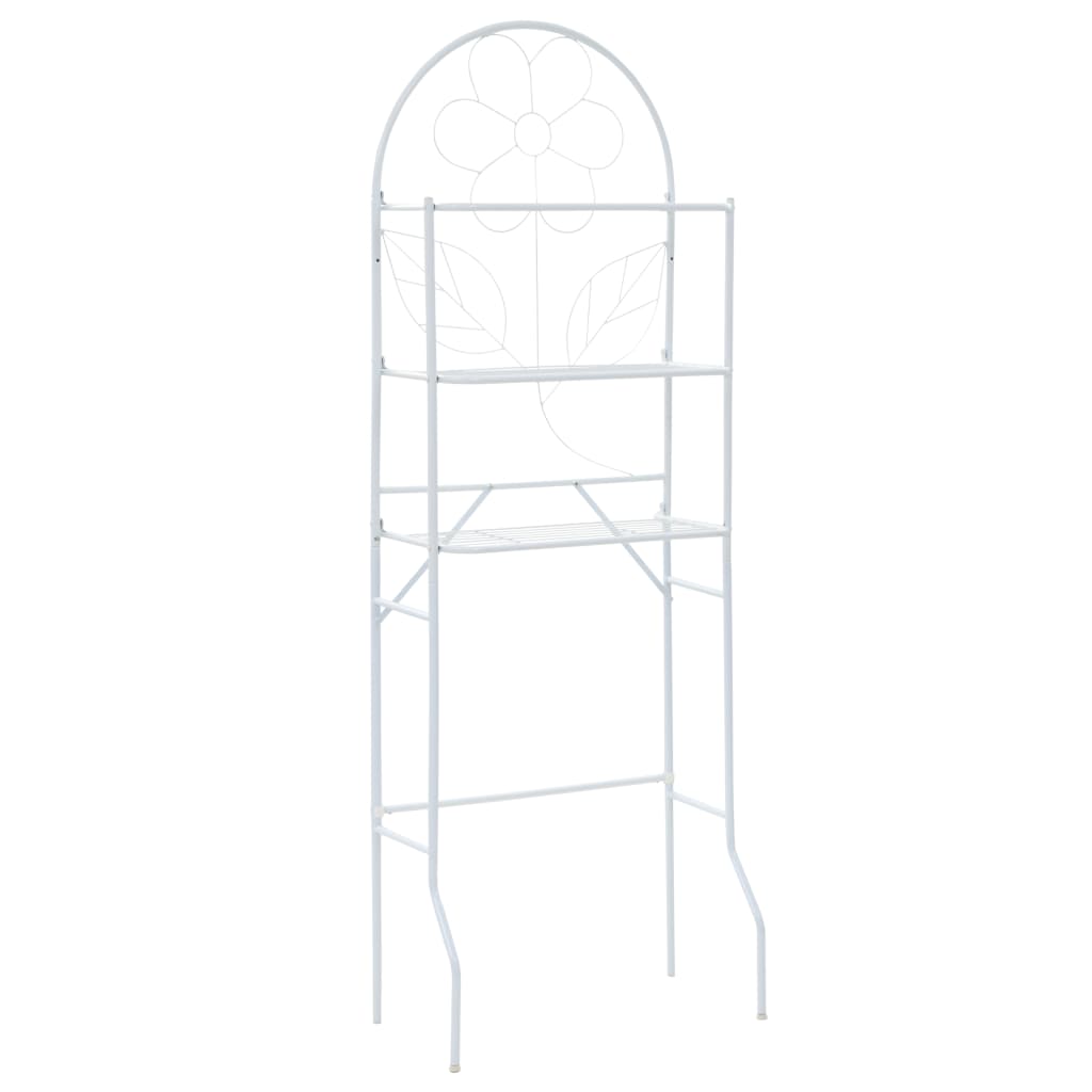 Badkamerrek 60x33x174 cm wit – afbeelding 1