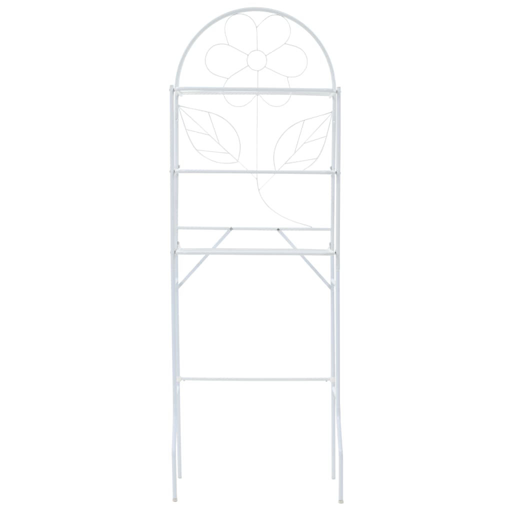 Badkamerrek 60x33x174 cm wit – afbeelding 2