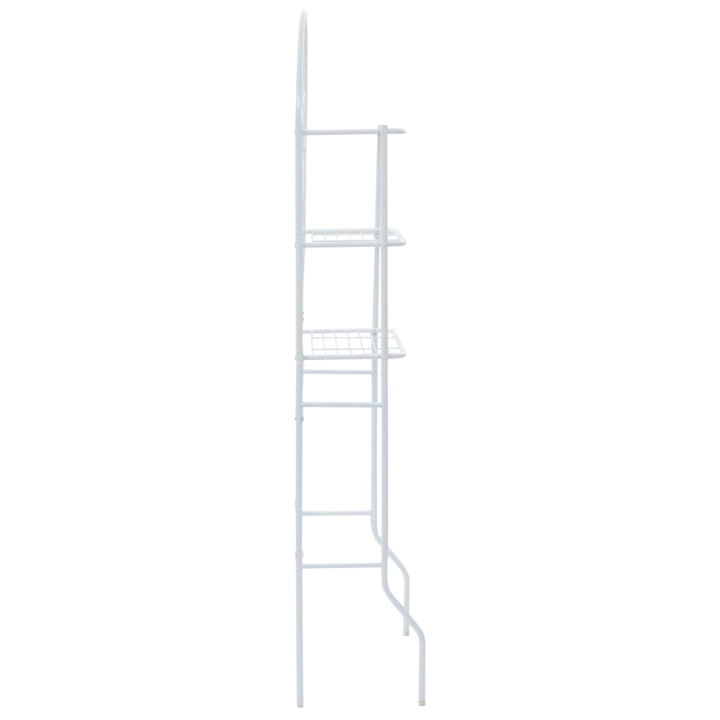 Badkamerrek 60x33x174 cm wit – afbeelding 3