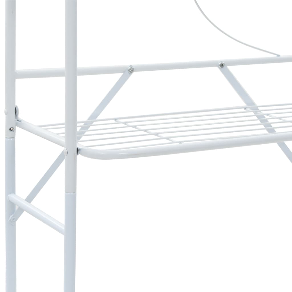 Badkamerrek 60x33x174 cm wit – afbeelding 6