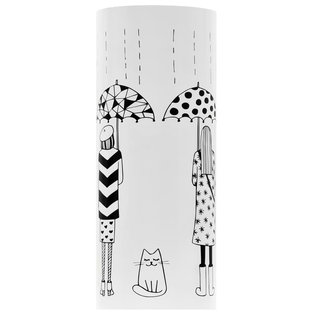 Parapluhouder vrouwen staal wit – afbeelding 2
