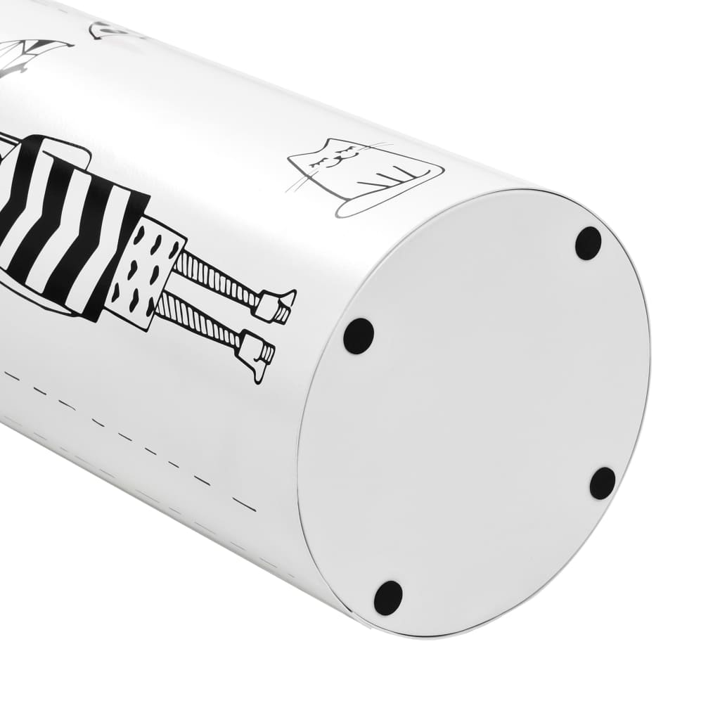 Parapluhouder vrouwen staal wit – afbeelding 4