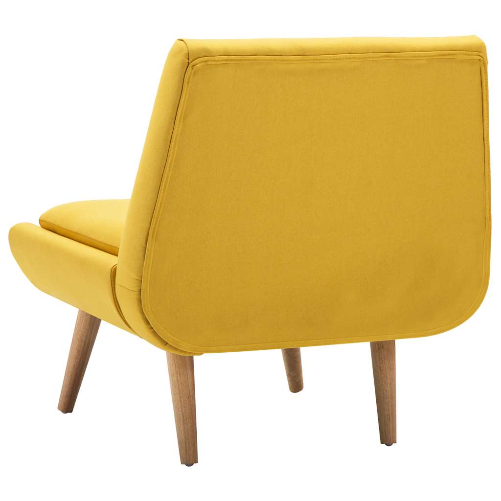 Fauteuil stof geel – afbeelding 5