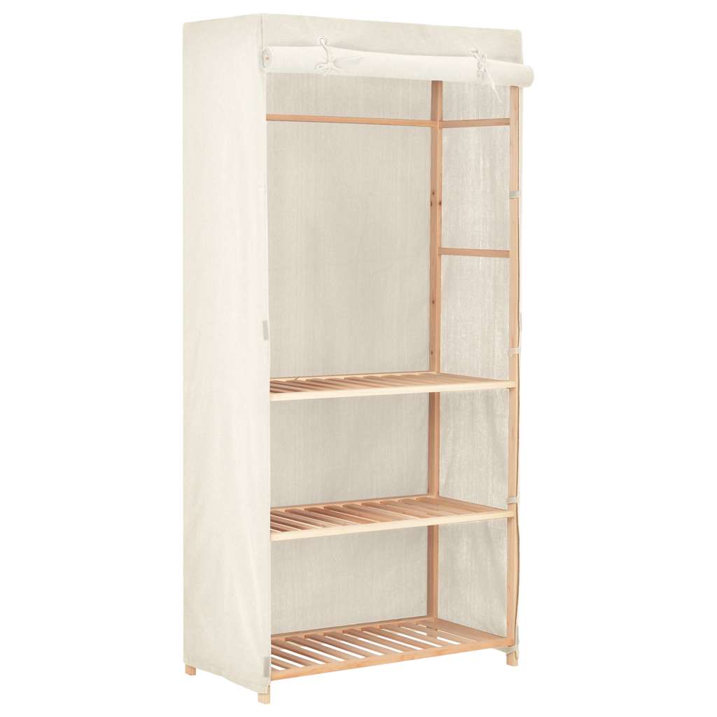 Kledingkast 3-laags 79x40x170 cm