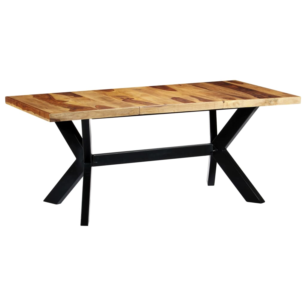 Eettafel 180x90x75 cm massief acaciahout