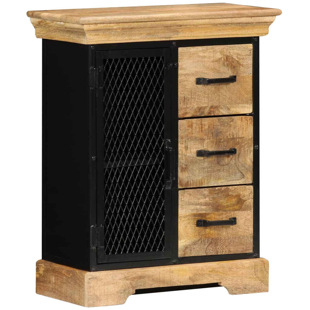 Dressoir 60x30x75 cm massief mangohout