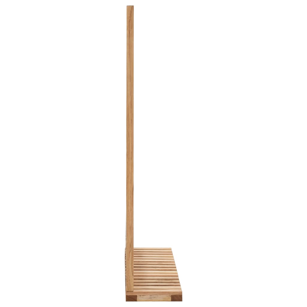 Badkamerspiegel 60x12x62 massief walnotenhout – afbeelding 3