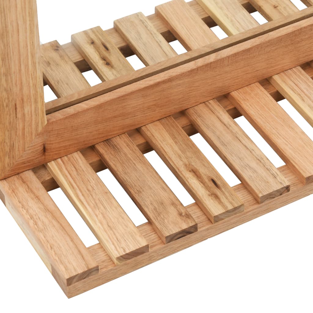 Badkamerspiegel 60x12x62 massief walnotenhout – afbeelding 6