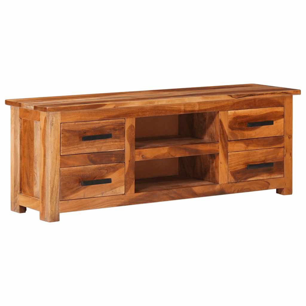 Tv-meubel 110x30x40 cm massief hout