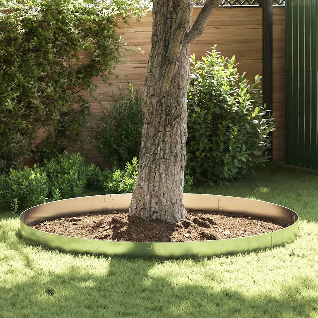 15 st Grasboord flexibel 100x14 cm gegalvaniseerd staal