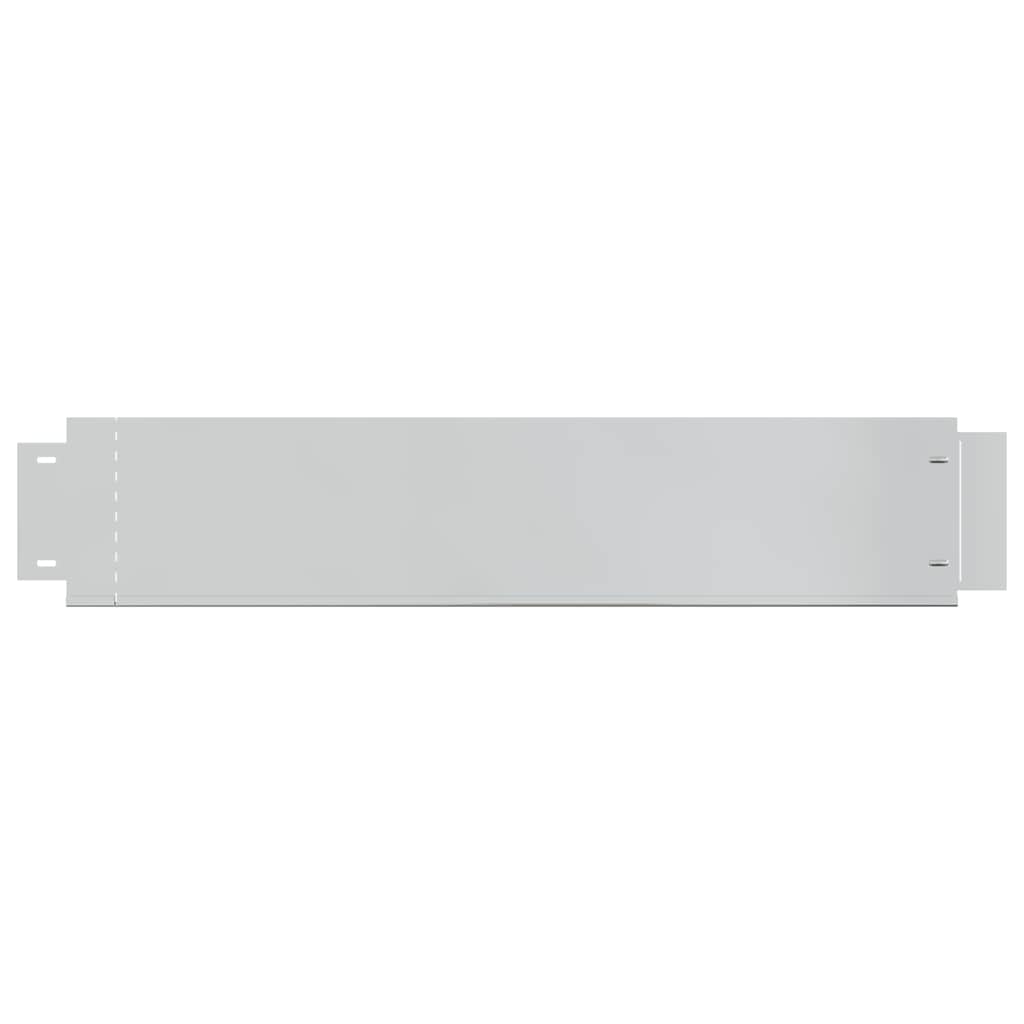 Grasboorden 10 st 100x20 cm gegalvaniseerd staal – afbeelding 4