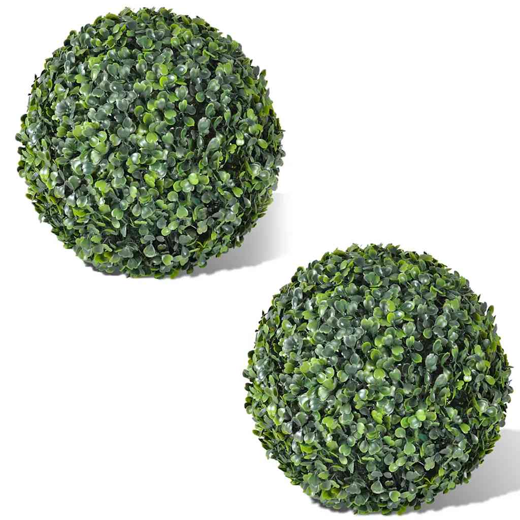 Buxusbol kunstplant 35 cm 2 st
