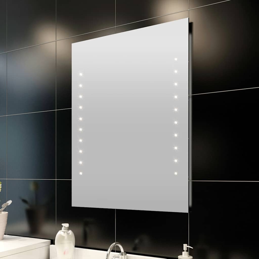 Badkamerspiegel met LEDs 60x80 cm – afbeelding 2