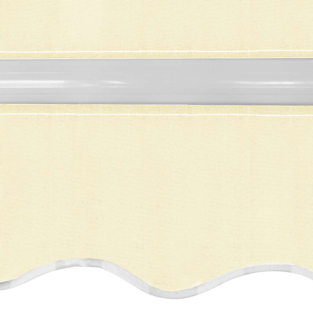 Luifel handmatig uittrekbaar 400 cm crème – afbeelding 4