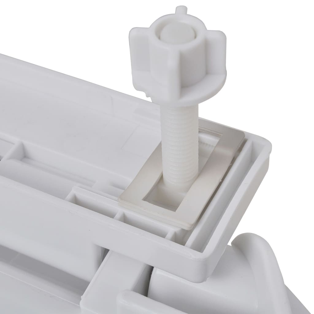 Toiletbrillen met soft-close deksels 2 st kunststof wit – afbeelding 6
