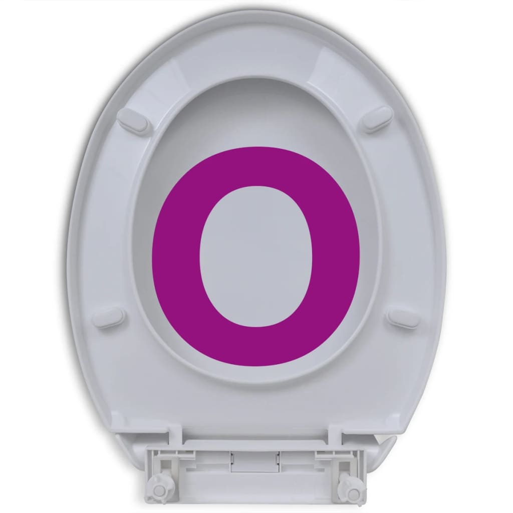 Toiletbrillen met soft-close deksels 2 st kunststof wit – afbeelding 7