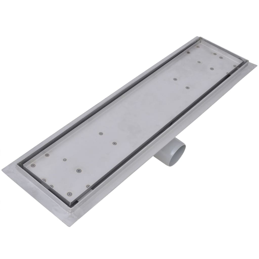 Doucheafvoer 2 st rechthoekig 530x140 mm roestvrij staal – afbeelding 6