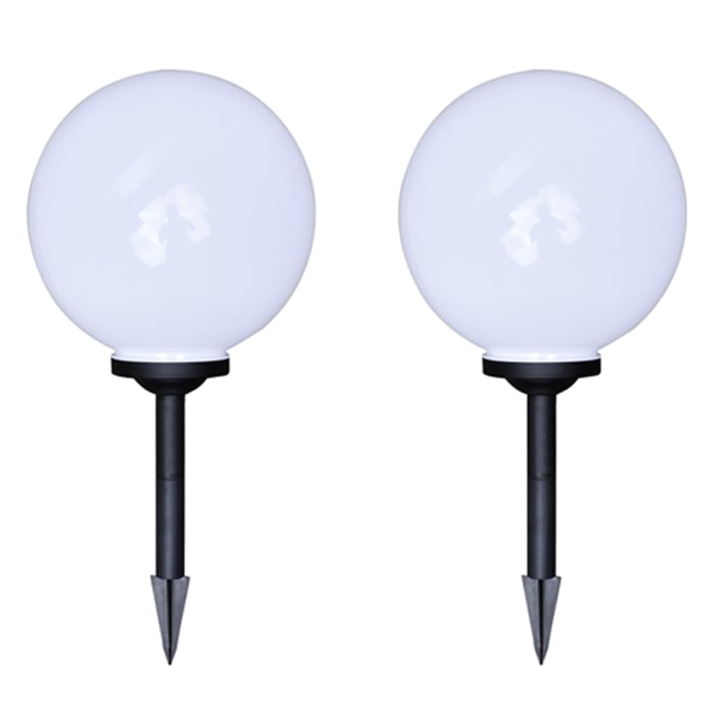 Tuinpadlampen 4 st met grondpin LED 30 cm – afbeelding 3