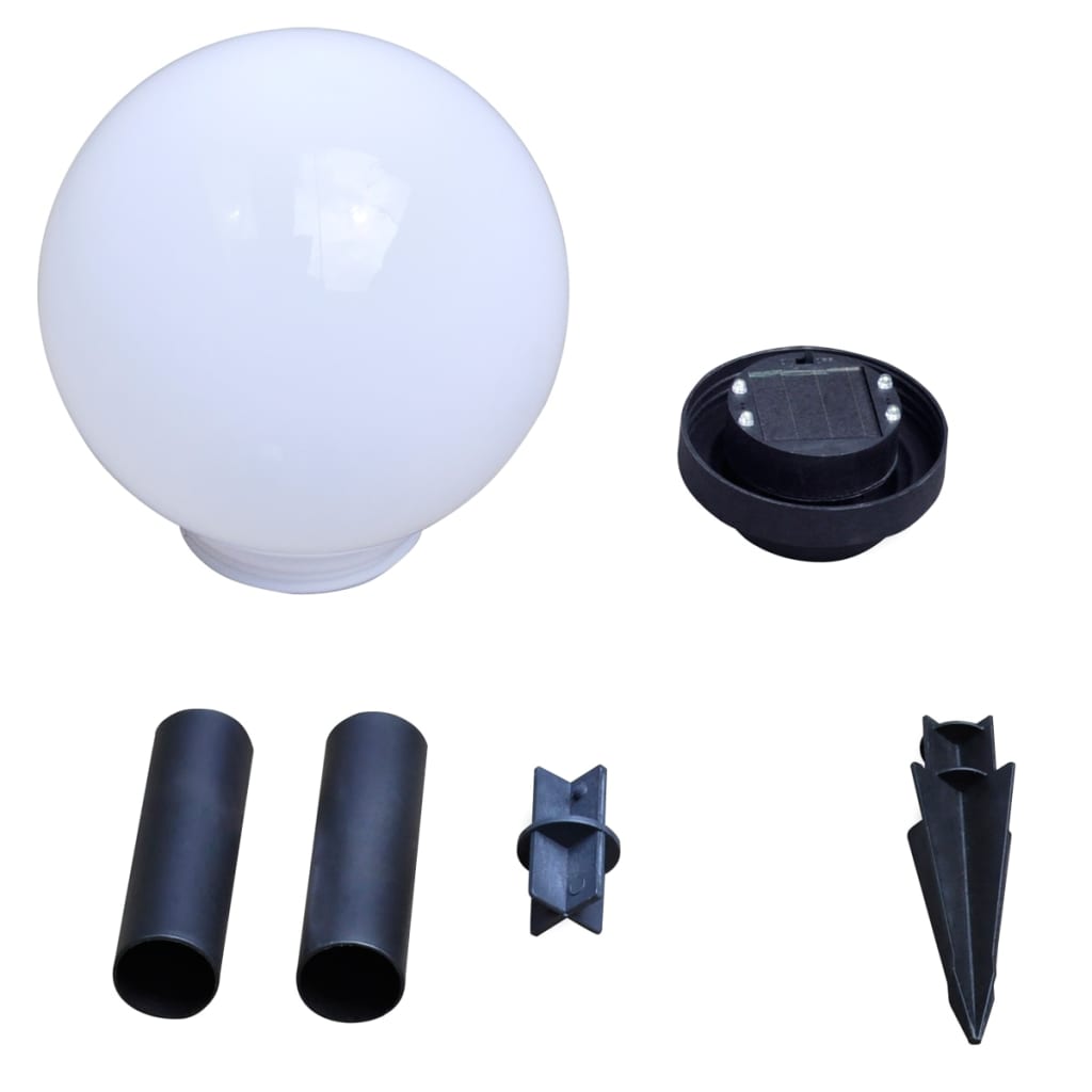 Tuinpadlampen 4 st met grondpin LED 30 cm – afbeelding 5