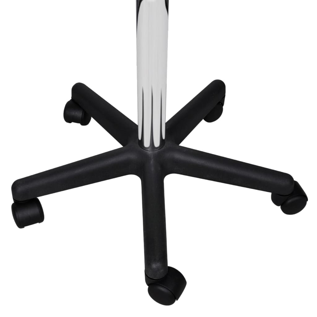 Kantoorkrukken 2 st 35,5x84 cm kunstleer wit – afbeelding 4