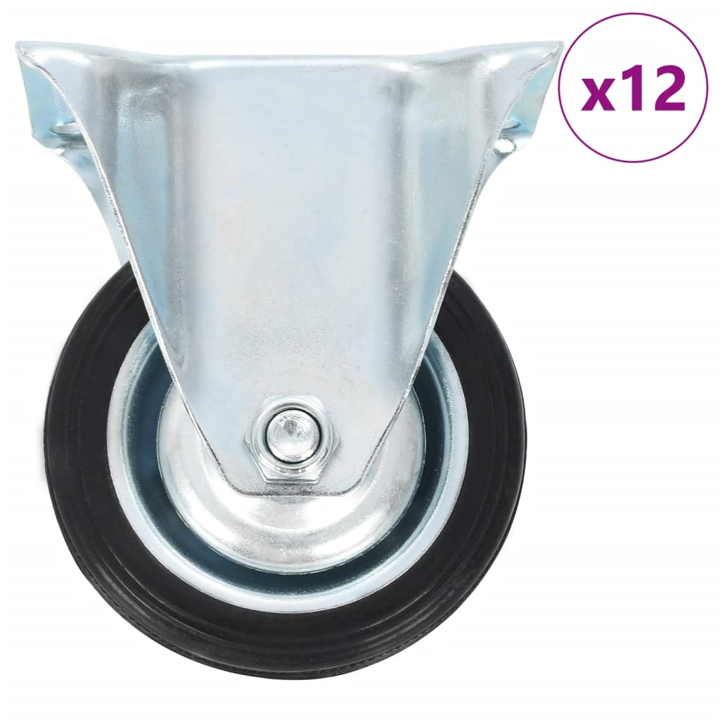 12 st Wielen vast 75 mm – afbeelding 1