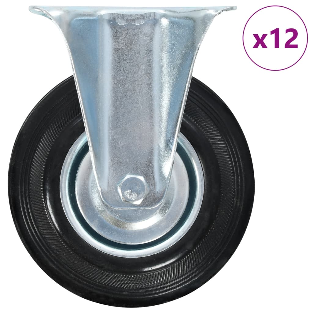 12 st Wielen vast 125 mm – afbeelding 1
