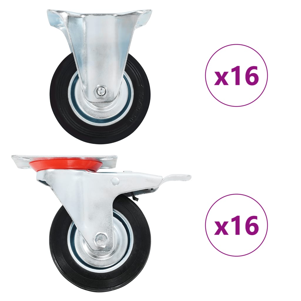32 st Wielen 100 mm – afbeelding 1