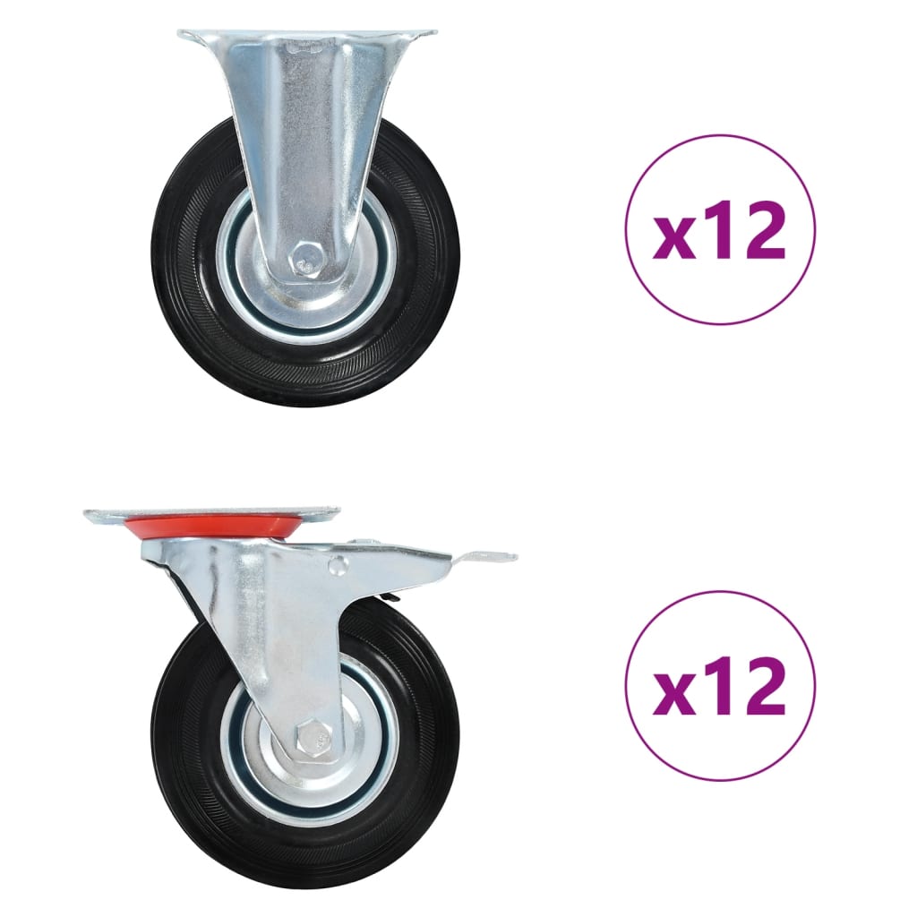 24 st Wielen 125 mm